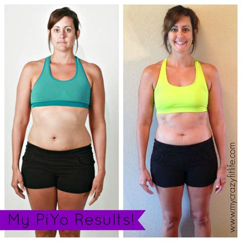 My 60 day PiYo results! Check out the rest on my blog @ mycrazyfitlife ...