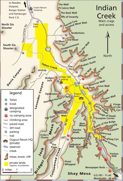 Indian Creek Trail Map