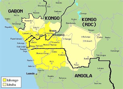 Kingdom of Kongo 1390-1857 AD | Mapas