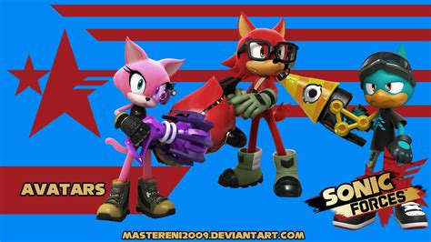 Sonic Forces custom wallpaper - Avatars by MasterEni2009 on DeviantArt