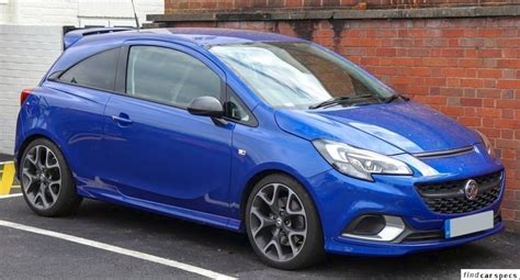 Vauxhall - Corsa E - GSi 1.4 Turbo (150 Hp) Start/Stop (Petrol (Gasoline)) 2018/2019 car tech specs