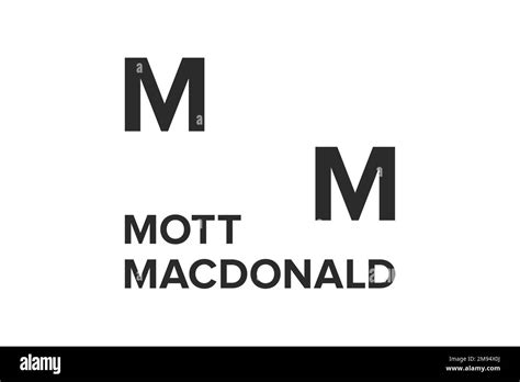 Mott MacDonald, Logo, White Background Stock Photo - Alamy