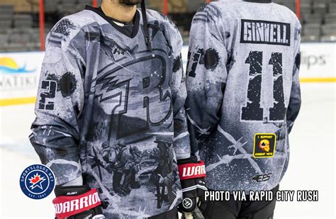 ECHL’s Rapid City Rush Mark 80th Anniversary of D-Day With Military ...