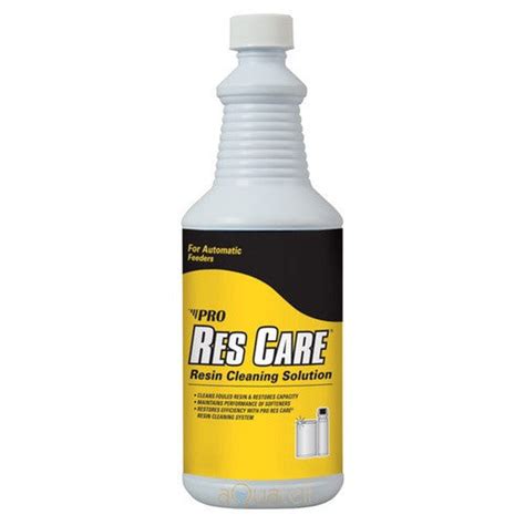 Pro Res Care Water Softener Resin Cleaner | Aquatell