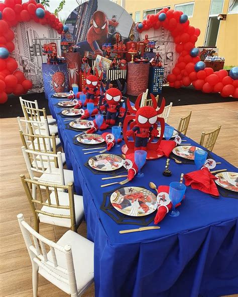 Birthday Party Ideas for Kids, Teens & Adults | Spiderman birthday party, Spiderman birthday ...