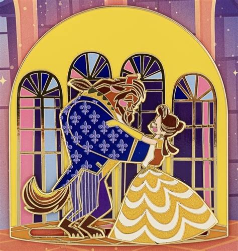 Beauty and the Beast Limited Edition Loungefly Pin - Disney Pins Blog