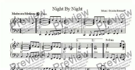 Night By Night - Download Sheet Music PDF file