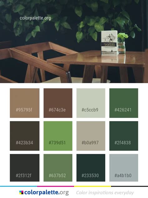 Furniture Table Wood Color Palette | colorpalette.org