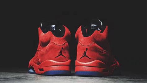 Air Jordan 5 Red Suede 136027-602 Release Date - Sneaker Bar Detroit