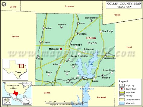 map-of-collin-county-texas - Tucker Hill : Tucker Hill