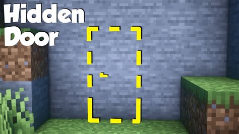 Minecraft: How to build a Hidden Door! (easy) - Minecraft videos