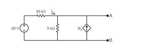 Thevenin Equivalent with dependent sources - Electrical Engineering Stack Exchange