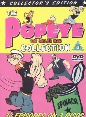 POPEYE THE SAILOR MAN REMASTERED CARTOONS COLLECTION 3 DVD Region 0 = All Re £34.19 - PicClick UK