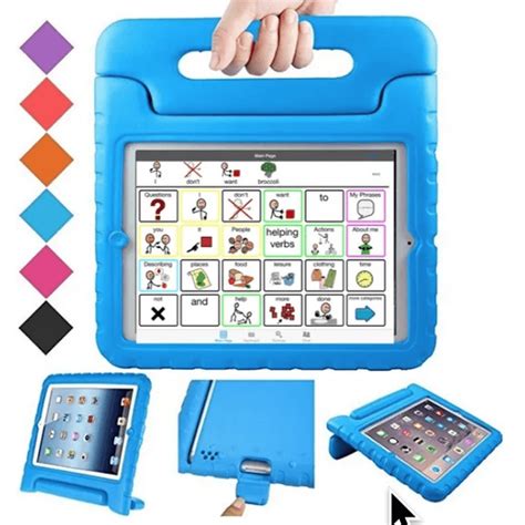 Speech Tablet All-in-1 AAC Symbols-Based Communication Aid for Autism, Aphasia, CP with 8 inch ...