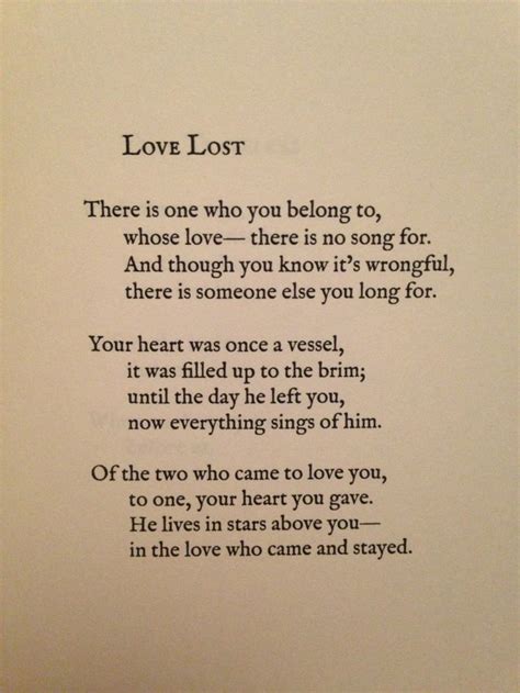 Love Lost by Lang Leav | Lost love quotes, Romantic words, Sweet love words