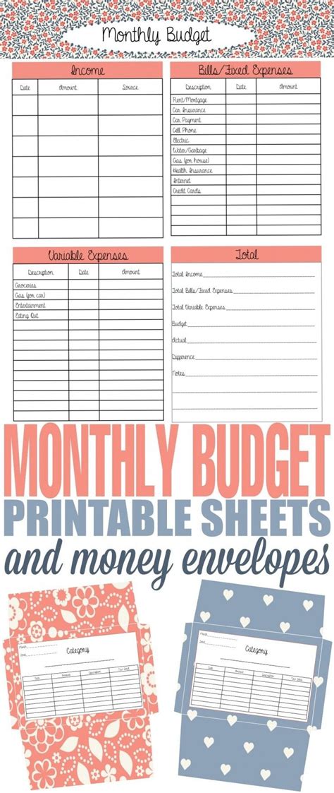 How To Budget And Spend Wisely With An Envelope System | Budgeting ...