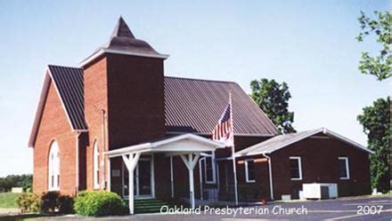 Oakland Cumberland Presbyterian Church – Welcome to Washington County ...