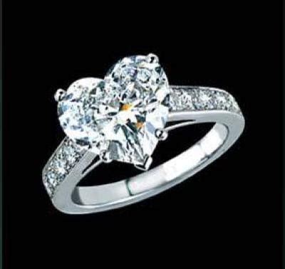Diamonds | Diamond Rings | Loose Diamonds | Diamond Education: HEART SHAPED ENGAGEMENT RING