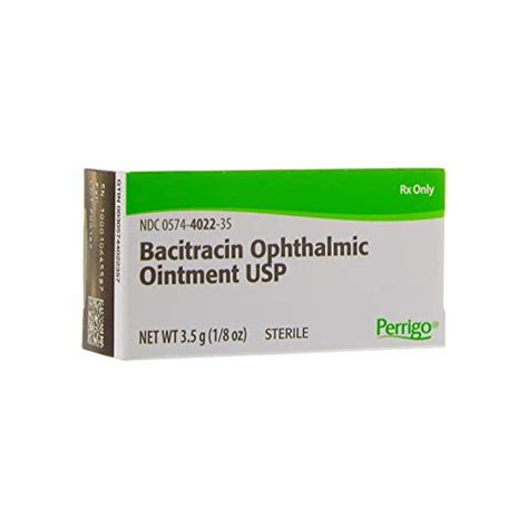 Amazon Pharmacy: Bacitracin (Generic for Baciguent, Ophthalmic Ointment)