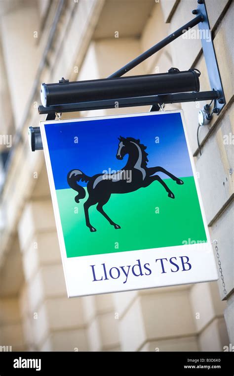 Exterior signage of Lloyds TSB bank Stock Photo - Alamy