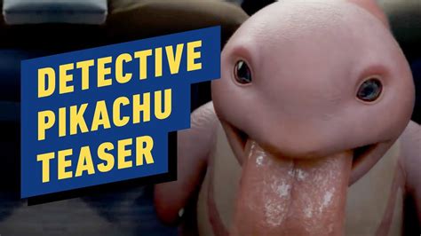 Pokémon Detective Pikachu Teaser - Lickitung Reveal! - YouTube