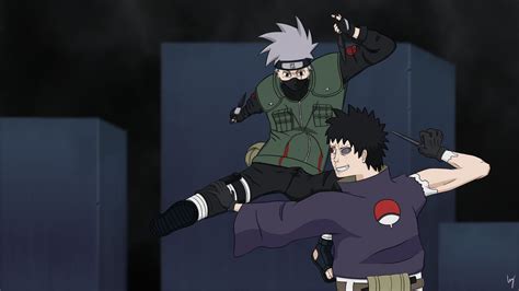 Kakashi Vs Obito Wallpapers - Wallpaper Cave