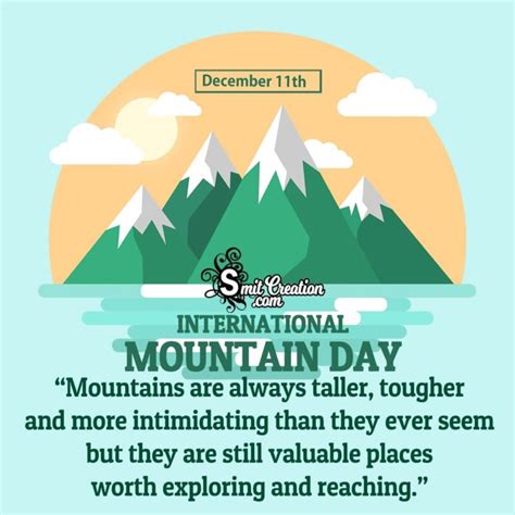 Inspirational Mountain Day Quotes - SmitCreation.com