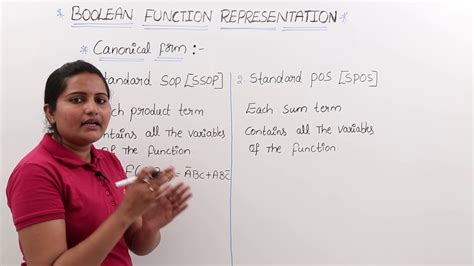 Boolean Expression Representation using Canonical Form - YouTube