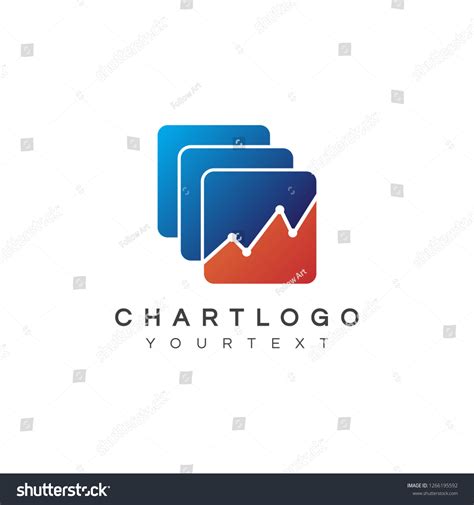 Chart Logo Design Stock Vector (Royalty Free) 1266195592 | Shutterstock