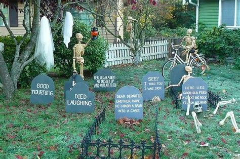 Halloween Tombstone Ideas Funny