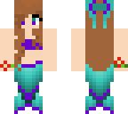 Mermaid Girl | Minecraft Skin