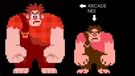 Ribbon Black: More sprite comparisons from NES Wreck It Ralph | Wreck ...