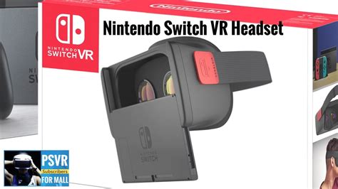 Nintendo Switch VR Headset - YouTube