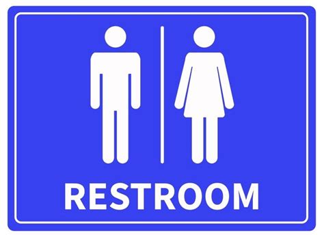 Restroom room Signage | Lazada PH