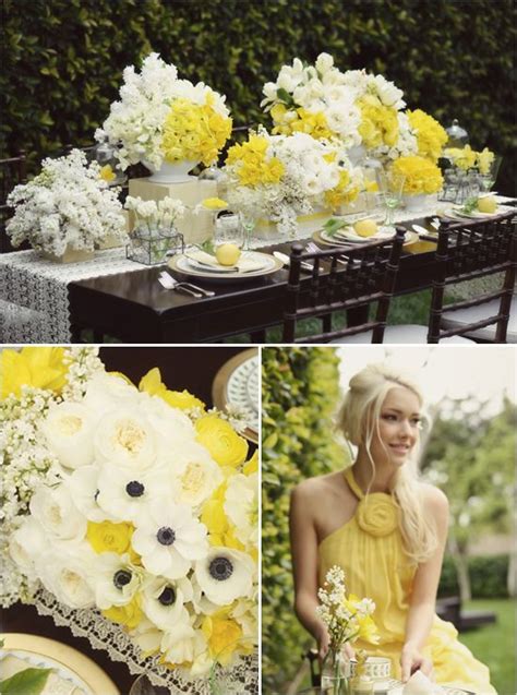 17 Best images about Yellow & Green Wedding on Pinterest | Wedding, Flower and Centerpieces