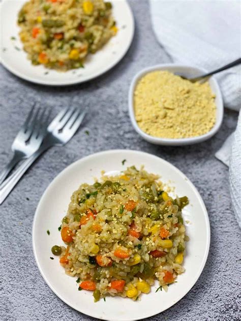 Instant Pot Veggie Brown Rice Risotto - This Healthy Kitchen