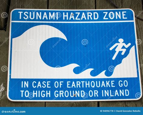 Tsunami Warning Signal in California Stock Photo - Image of earthquake ...