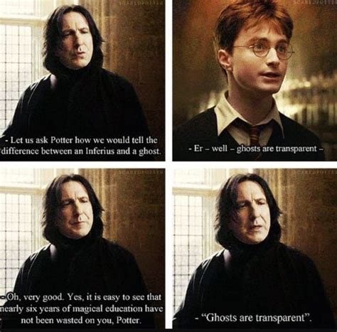 Twenty Times Severus Snape Charmed Us In Potions Class - Memebase ...