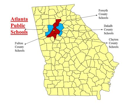 Map Of Fulton County Ga - Maping Resources