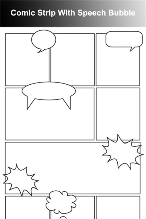 16+ Comic Strip Template Free Word, PDF, Doc Formats