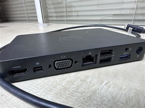 Genuine Dell Dock WD15 USB-Type C , DUAL FHD or 1 x 4K Display | eBay