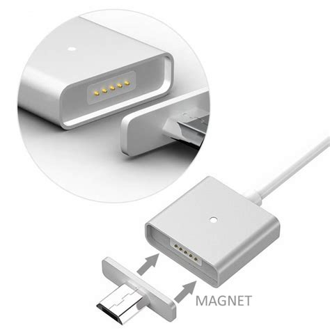 PortPlugs Magnetic Micro USB Charging Cable