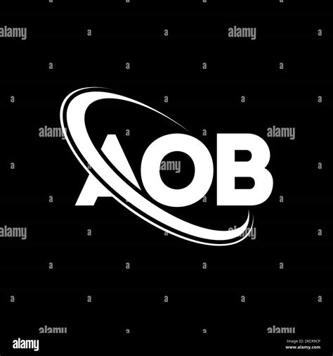 AOB logo. AOB letter. AOB letter logo design. Initials AOB logo linked ...