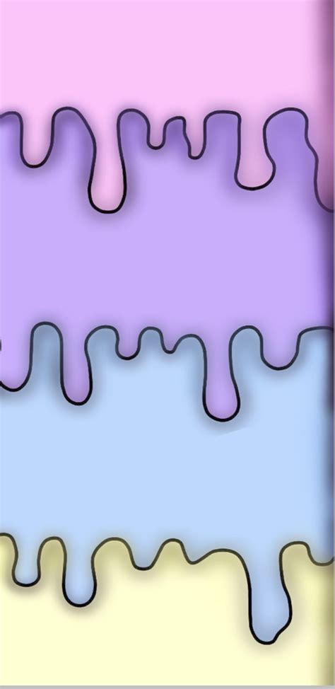 1920x1080px, 1080P free download | Pastel drip, blue, pink, purple ...