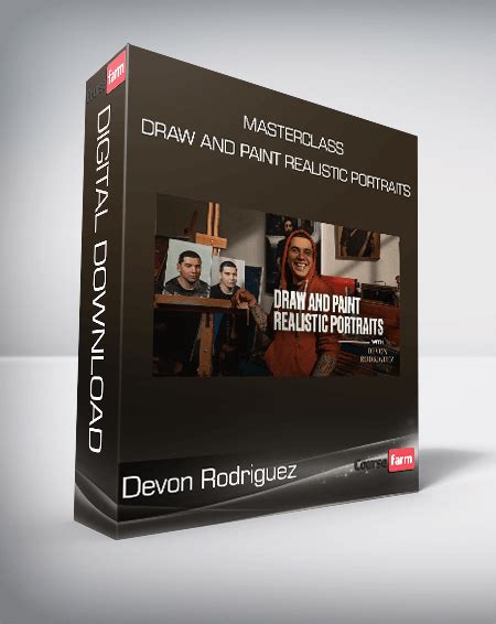 Devon Rodriguez - Masterclass - Draw and Paint Realistic Portraits ...