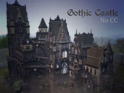 VirtualFairytales' Gothic Castle | Gothic castle, Sims, Goth mansion