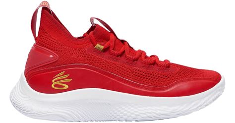 Under Armour Synthetic Stephen Curry Curry 8 - Basketball Shoes in Red ...