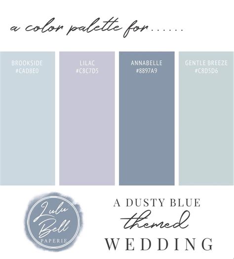 Dusty Blue Wedding Shades | Wedding colors purple, Lavender color palette, Purple color palettes