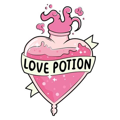 Love Potion Sticker | Sticker art, Aesthetic stickers, Cute stickers