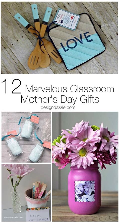 12 Marvelous Classroom Mother's Day Gifts | Mothers day crafts for kids ...